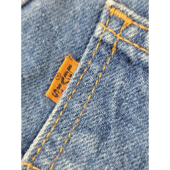 Vintage Levis 505 Jeans Mens 30x30 Blue Denim Regular Fit Straight Made USA 90s - Picture 11 of 13